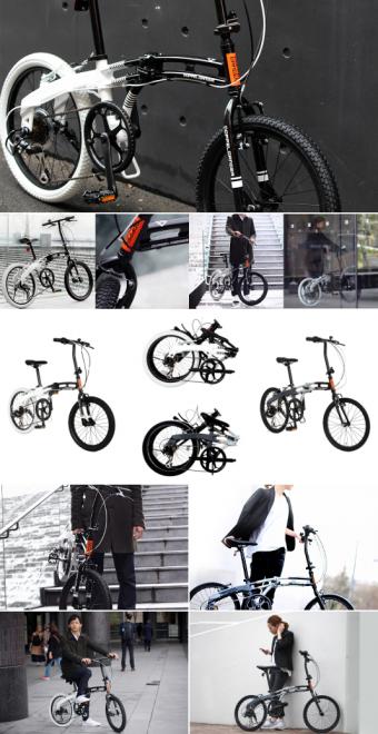 最新ファッショントレンド「ユーティリティ」にマッチ。人気折りたたみ自転車にモノトーンカラー2種登場。