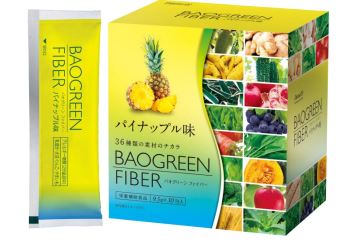 1日に必要な野菜量が約80g不足※1！ 野菜不足を補う「バオグリーン ファイバー」の限定味が登場