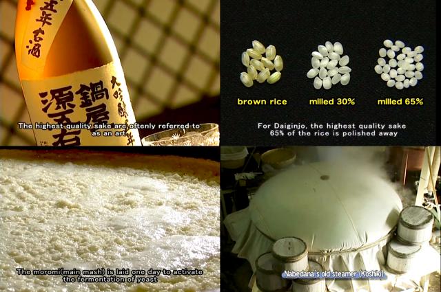 「日本酒の造り方」全６編をYouTubeに公開